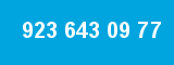 923 643 09 77 923 643 09 77